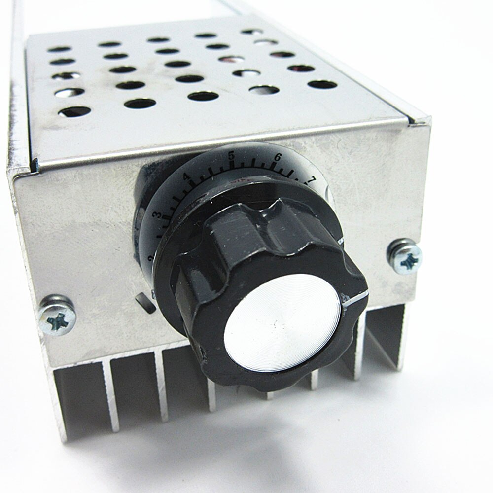 0-220V 20A Pulse Width Modulator PWM Electric Motor Speed Controller 6000W High Power Thyristor lectronic Regulator