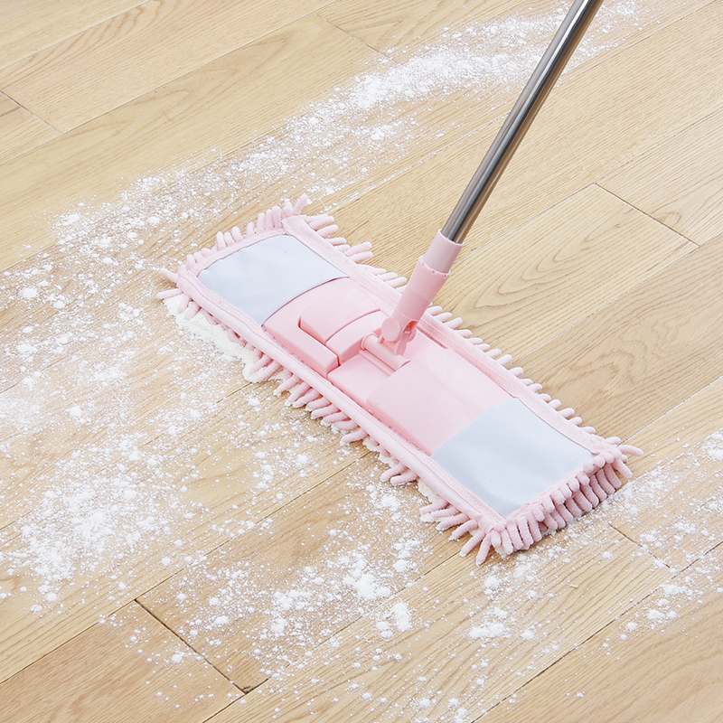 Hjemmepraktisk rengøringspude genopfyldning husholdningsstøv moppehoved udskiftning velegnet til rengøring af gulvet blød tekstur stof klud