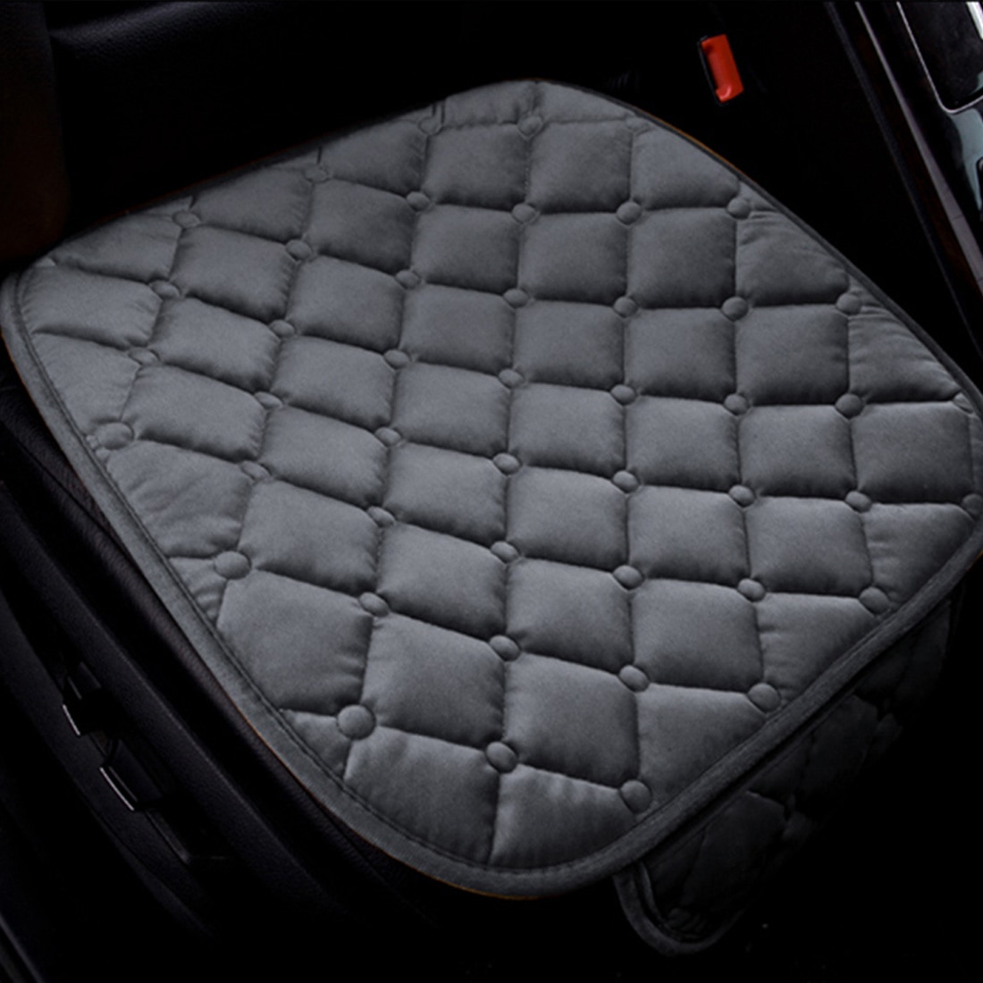 Dewtreetali Velvet Front Car Seat Cover Breathable Winter Seat Cushion Protector Auto Accessories Car styling Universal for Cars