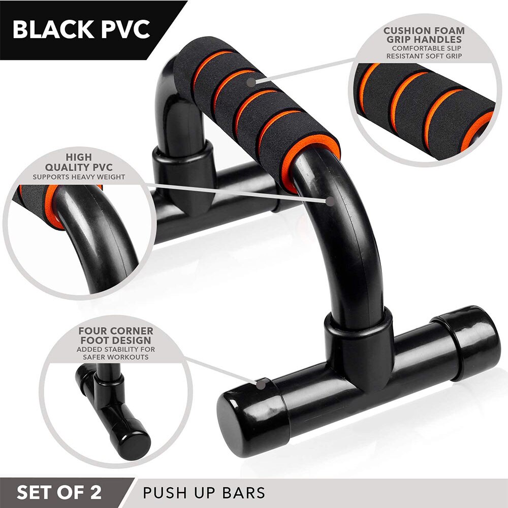 Push-Up Bars Fitness Set für Männer und Frauen Dicke Schaum Griffe Push Up Griffe für Boden zu Stärken arme Core Back Home Gym