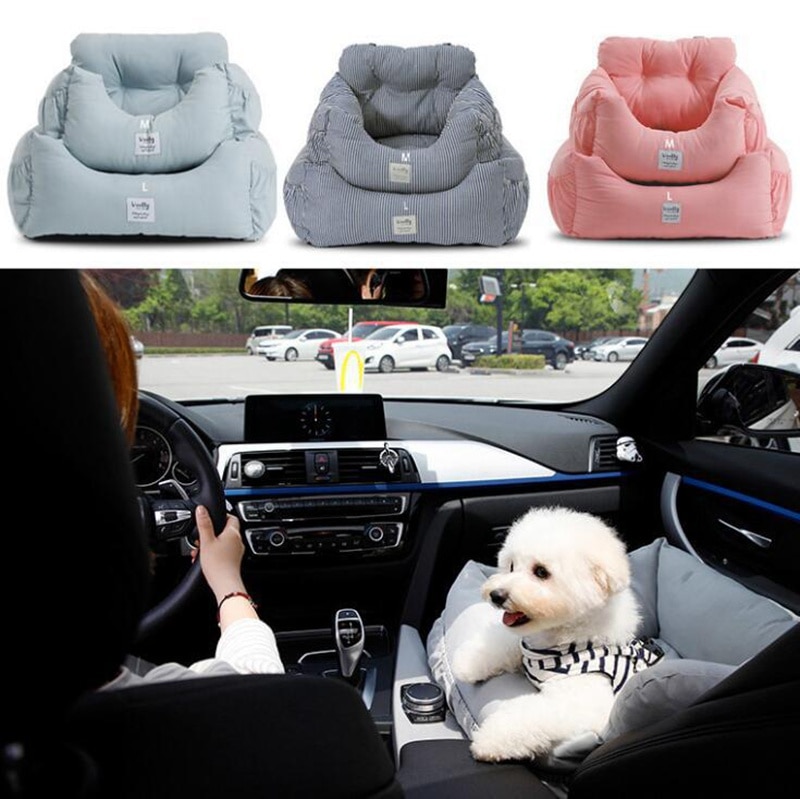 Ahuapet Mode Reizen Auto Dragers Huisdier Car Seat Cover Pet Carrier Bag Pet Seat Cover Sofa Seat Pad Veilig Buiten reizen