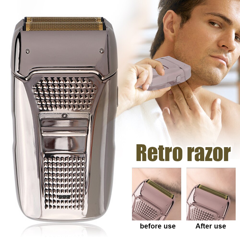 Tondeuse à cheveux électrique T9, rasoir à barbe Rechargeable, pour salon de coiffure, t-outliner 0MM