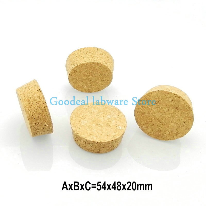 5pcs Lab Top DIA 32mm to 83mm Wooden Cork Glass Bo... – Grandado