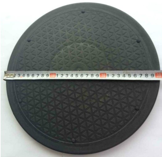 Rotierenden Drehscheibe Keramik 25/30cm Schwarz Rad Runde Drehteller Polymer Ton Werkzeug Sculpting Modell, Der Plattform Zu Drehen: dia 30cm