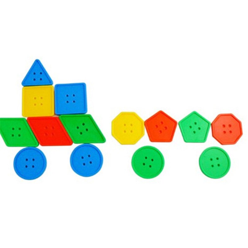 Montssori-cuentas con botones digitales geométricos para bebés, juguetes educativos, 70 Uds.