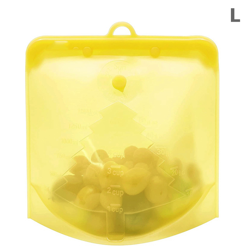 Kuchenna torba robić przechowywania żywności, pakowana próżniowo, samouszczelniająca się torba robić zupy, mrożona żywność, silikonowa torba robić przechowywania świeżości: fioletowy