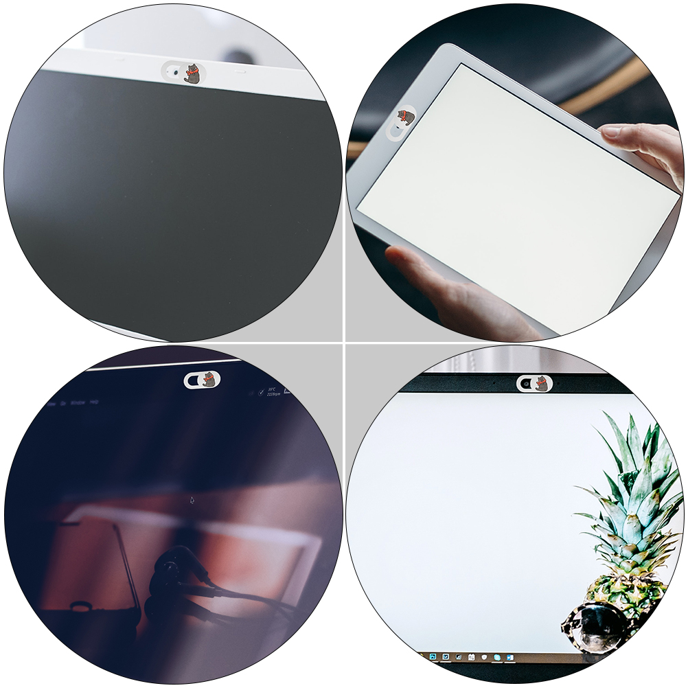 3Pcs Anti-gluren Webcam Covers Camera Privacy Bescherming Cover Laptop Privacy Bescherming Camera Cover Set Voor Telefoon Tablet