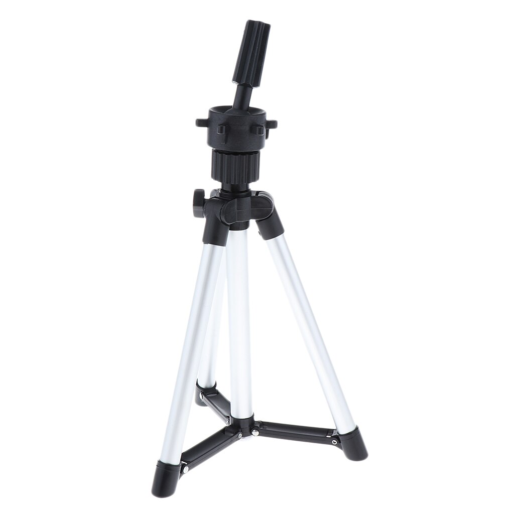 Aluminum Mannequin Tripod Display Stand Makeup Training Holder for Cosmetology Hairdressing