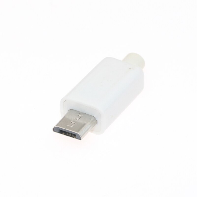 Conector Micro USB macho de 5 pines, Conector Micro USB, conector de carcasa de plástico, terminales de enchufe