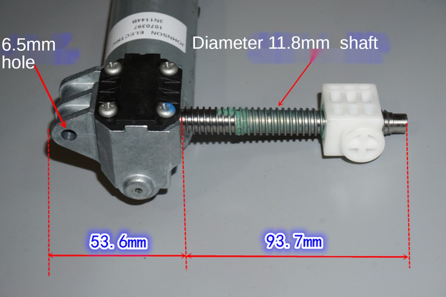Motore DC Ad Alta Torsione 12000RPM Motore Elettrico Ad Albero Tondo Per Ventola 12V - Motore A Bobina In Rame Rosso Ad Alta Velocità - Prestazioni Affidabili Ed Efficienti Per Progetti Fai - Foto 7