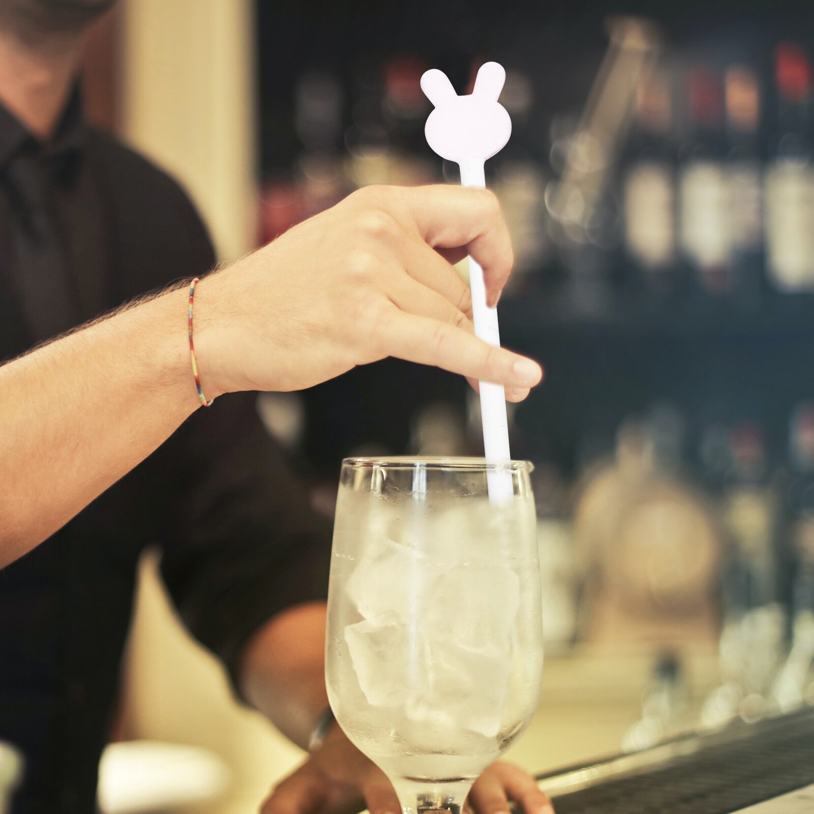 5pcs Cocktail Stirrers Reusable Delicate Drink Stirrers Stir Sticks Cocktail Drink Stirrers Coffee Stir Sticks