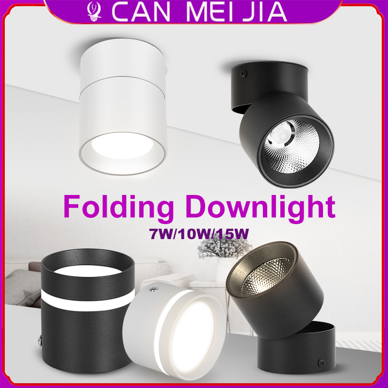 Led-spots Opvouwbare downlight Wandspot Led-lamp Focos Plafondlamp Opbouw Binnenverlichting voor woonkamer Keuken
