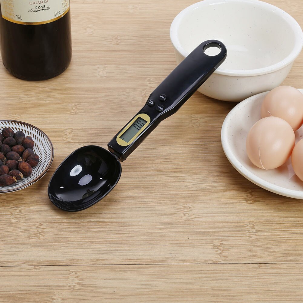 500g/0.1g High Precise Scale Kitchen Gram Digital Electronic Measuring Spoon LCD Display Screen Digital Diet Food