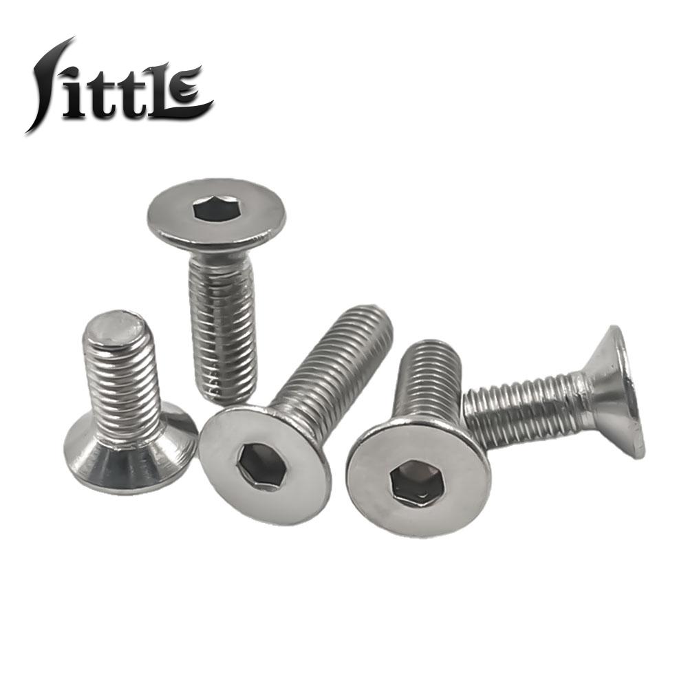 1/10 pz Parafusos M6 M8 M10 316 in acciaio inox esagono incassato vite a testa bombata e bulloni Vis Hexs Sockete padelle Heade viti Parafuso