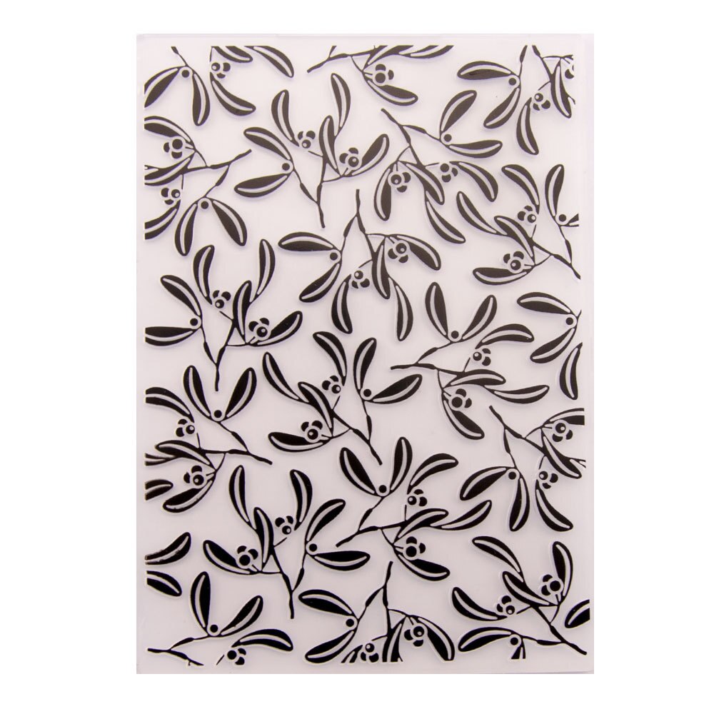 Plastic Embossing Folders DIY Craft Template Paper Card Embossing Folder Stencil Em194 Leaves and Fruits