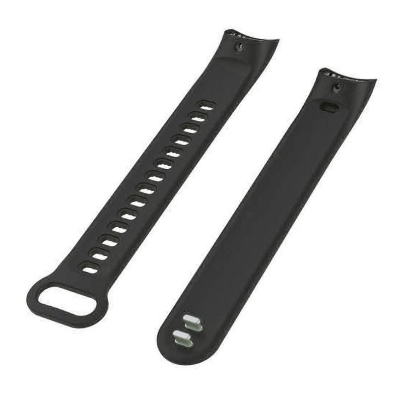 Watchband Strap For Huawei Honor Band 3 Replacement Silicone Solid Color Wrist Strap Adjustable Watch Straps