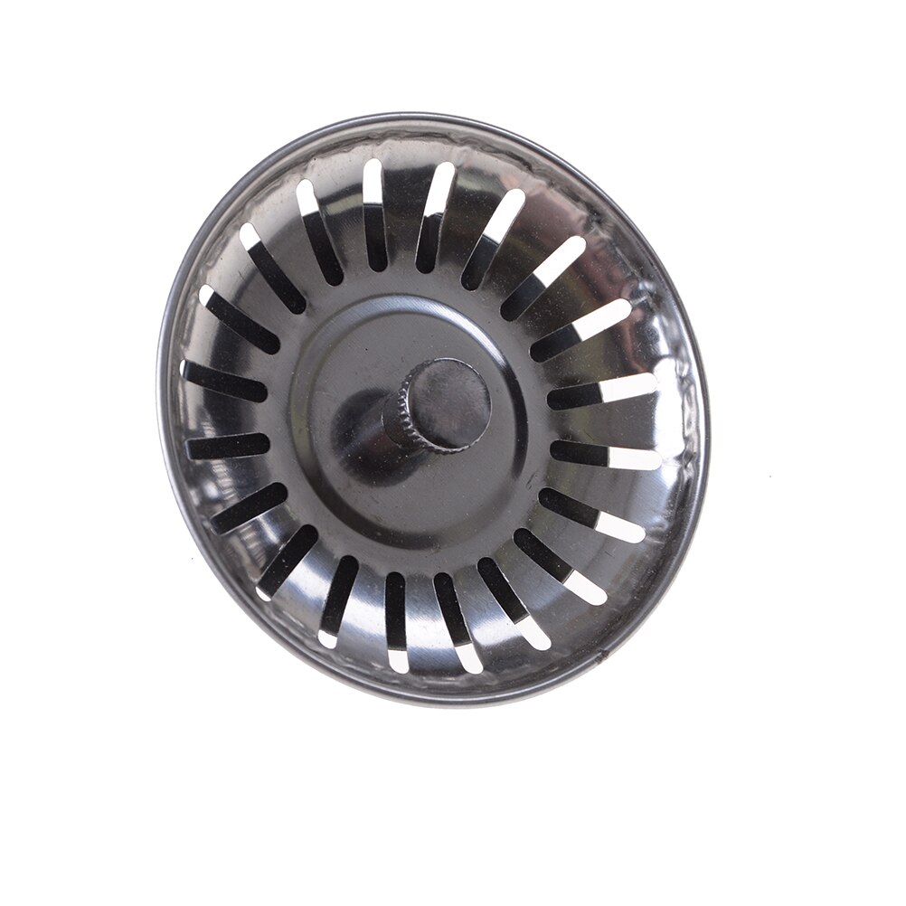 Zlinkj 1Pcs Keuken Gootsteenzeefje Stopper Rvs Afval Plug Sink Filter Badkamer Wastafel Gootsteen