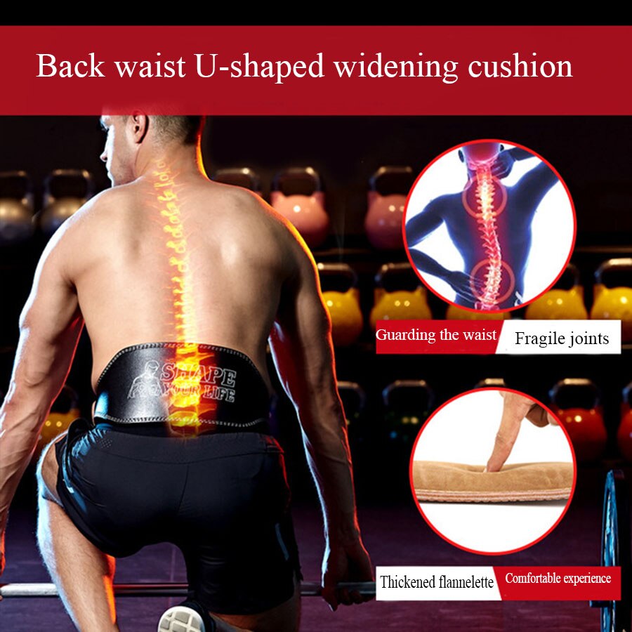 Di cuoio della Cinghia di Sollevamento Pesi Bilanciere Powerlifting tozzo palestra Protettore Lombare Cintura bodybuilding Allenamento Muscolare Peso Cinghia di Sollevamento