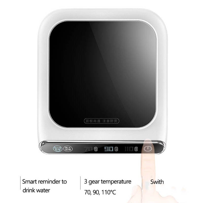 5v kops varmeapparat smart termostatisk usb opladning temaskiner 3 gear opvarmning coaster bordvarmer til mælk kaffe te varmepude