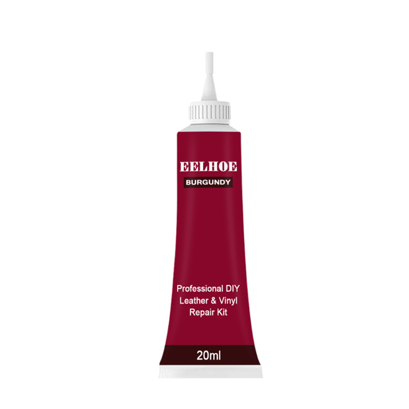 Car Care Kit Liquid Leather Skin Refurbish Repair Tool Auto Seat Sofa Coats Holes Scratch Cracks Restoration for Shoe for Car: Wine Red-20ml