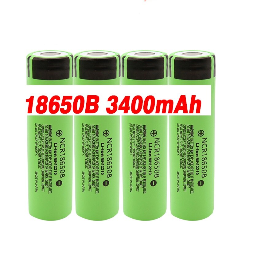 18650 Batterij NCR18650B 3.7V 3400 Mah 18650 Lithium Oplaadbare Batterij Voor Zaklamp Batterijen