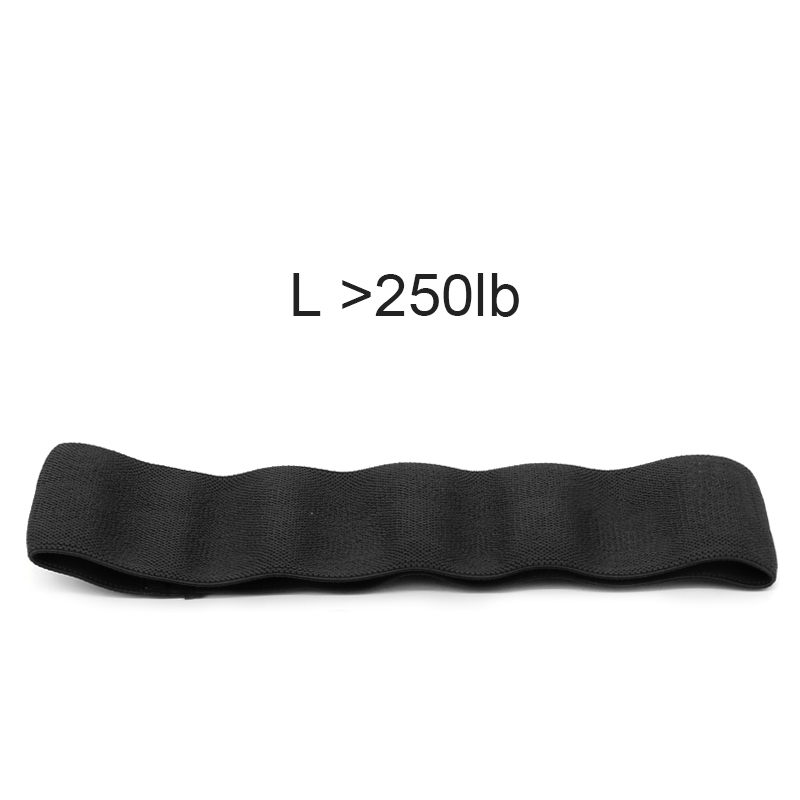 3 Size Hip Band Resistance Bands Fitness Equipment For Warmups Squats Mobility Workout Leg More Comfortable Loop Women Arms: Black