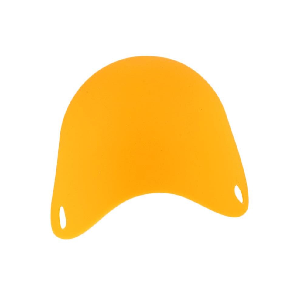 Natural Silicone Egg-Boiler Environmental Protection Egg Steamer Multicolor: Orange
