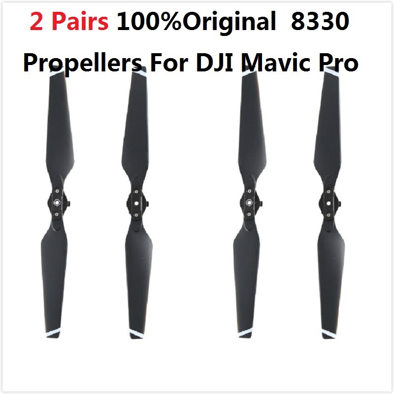 2 Pairs 100% Originele en Mavic Pro Propellers Quick Release Vouwen 8330 Propeller Voor DJI MAVIC PRO drone reparatie onderdelen