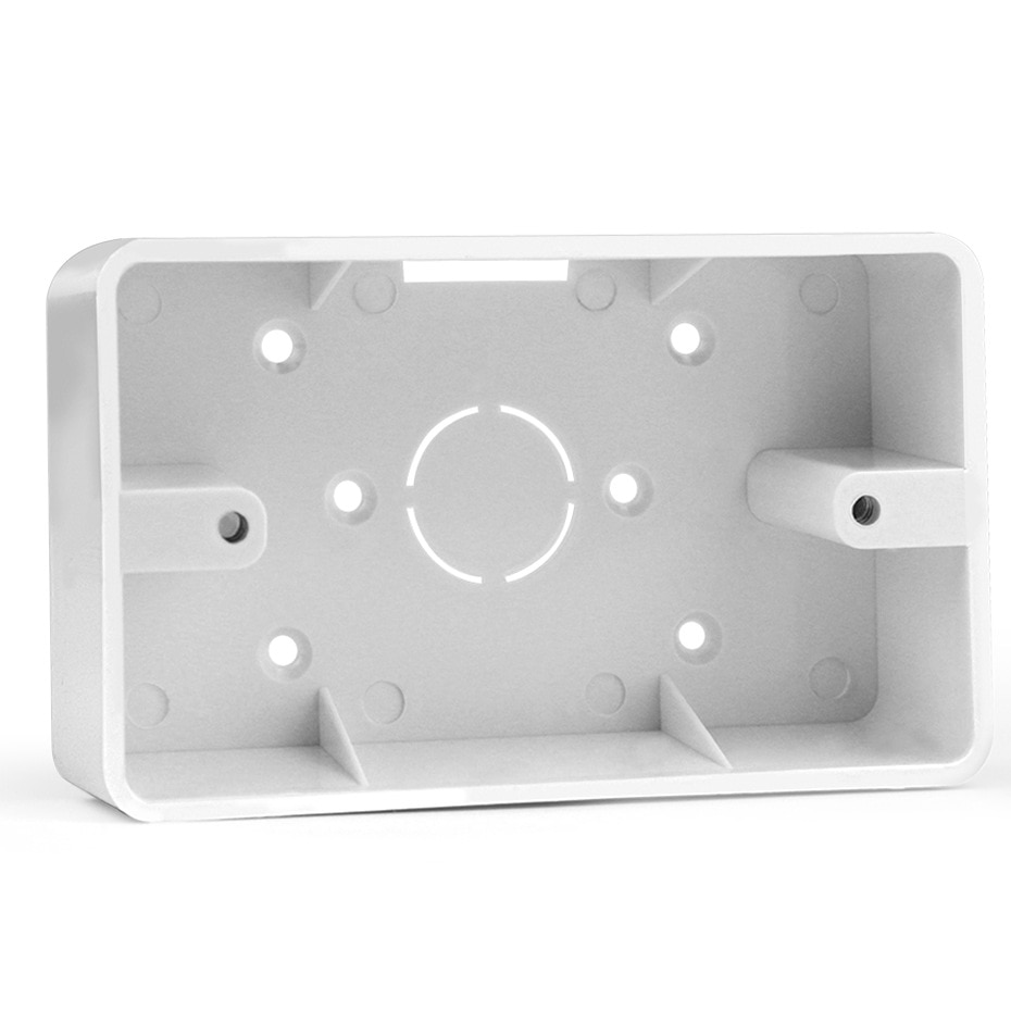 Switch Box External Mounting Box 118mm*74mm*34mm for 118mm Touch Switch and USB Socket For Any Position of Wall Surface