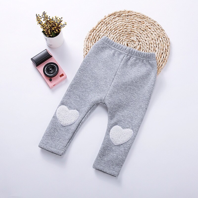 Winter Baby Mädchen Hosen Gamaschen freundlicher freundlicher Hosen Kleinkinder Baumwolle Vlies Hosen Mädchen Jungen Thermische Gamaschen
