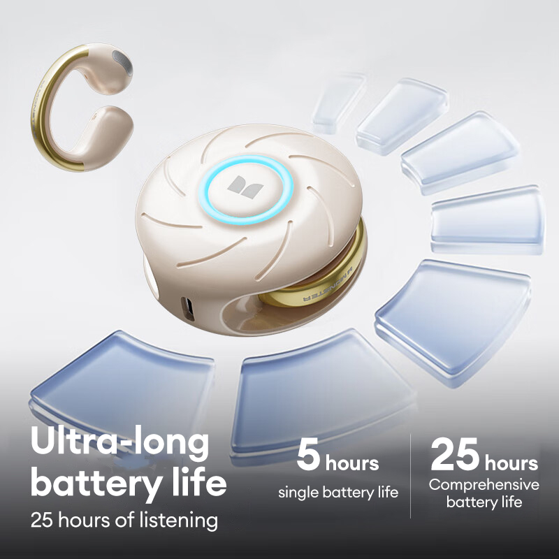 Monster MQT46 Wireless Bluetooth V5.4 Earphones 25H Long Battery Life Gaming Earbuds Waterproof Denoise Clear Calls Headset