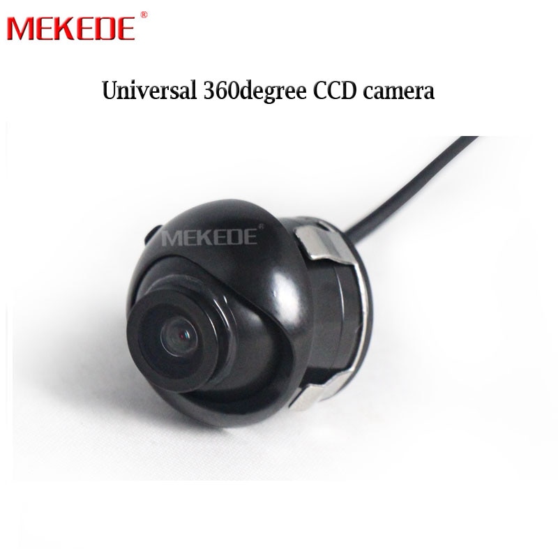 Nachtzicht HD CCD auto universele achteruitrijcamera 360 graden camera voor alle auto parking camera fit voor alle auto