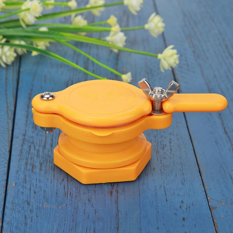 1/2pcs Nylon Bee Extractor Honey Tap Non-toxic Threaded Casing Gate Valve Plastics Durable Garden Beekeeping Supplies