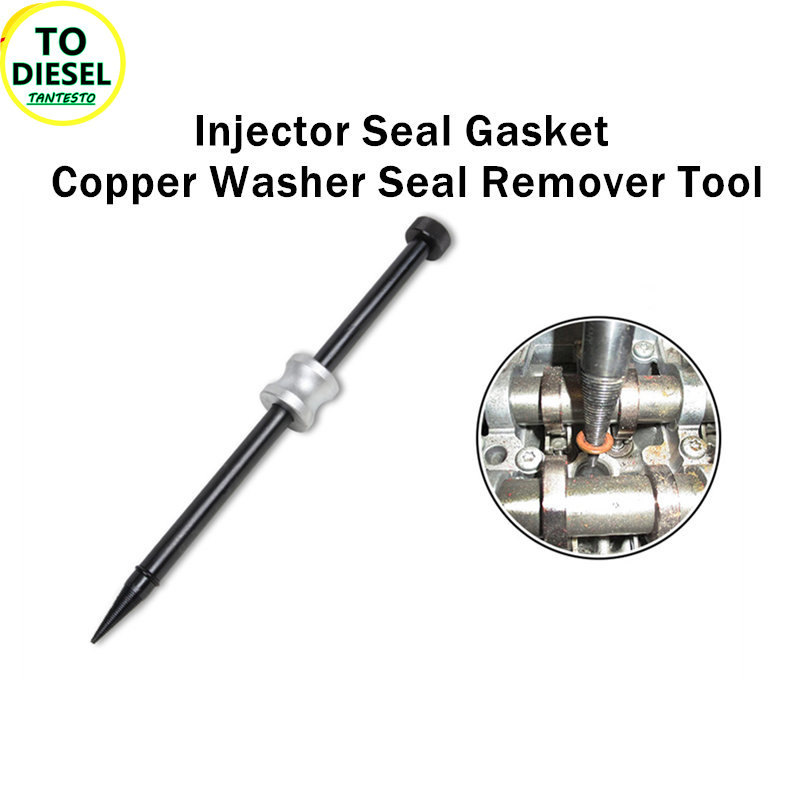 Universele Common Rail Injector Koperen Wasmachine Afdichting Pakkingen Verwijderen Trekker Gereedschap: Default Title