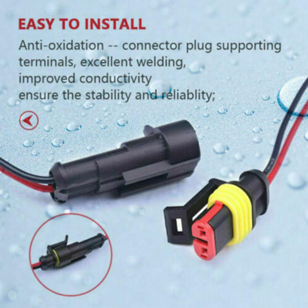 1Pc 2/3/4/5/6 Pin Plug Terminal Draad Connector Verzegelde Ski Motoren Waterdichte Elektrische Suv jet Auto Boten, g9W9
