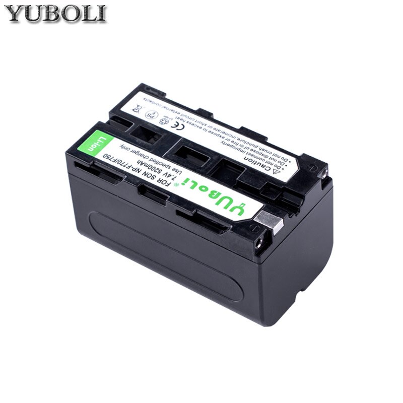 2pc 7.4V 5200mAH NP-F750 NP-F770 NP F750 NP F770 Li-ion Battery for Sony ccd-tr917 ccd-tr940 ccd-trv101 ccd-trv215 ccd-trv25