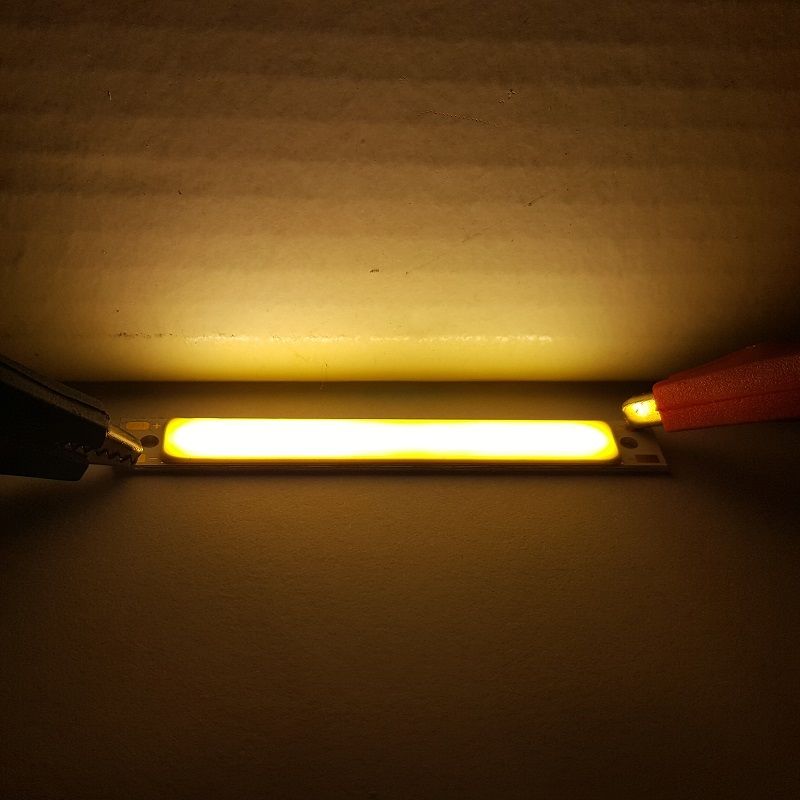 10X3 V 3W 60X8mm Warm wit LED Module COB strip kralen fiets bron licht