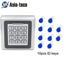 Waterproof Metal Case RFID Access Control System Proximity Card Standalone 8000 Users Door Access Control