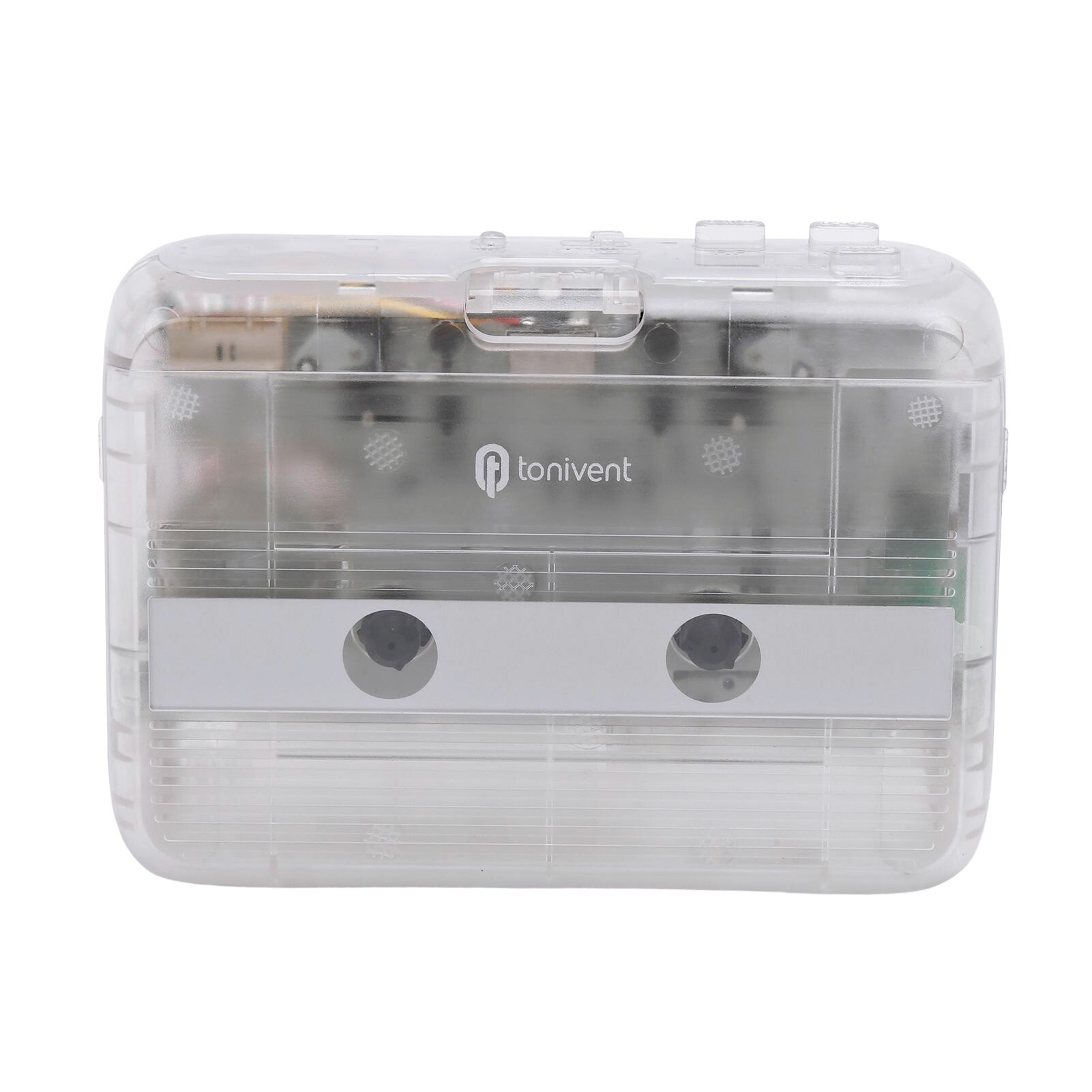 We Are Rewind Keith draagbare oplaadbare stereo cassette speler met Bluetooth zender, antraciet | We Are Rewind | De