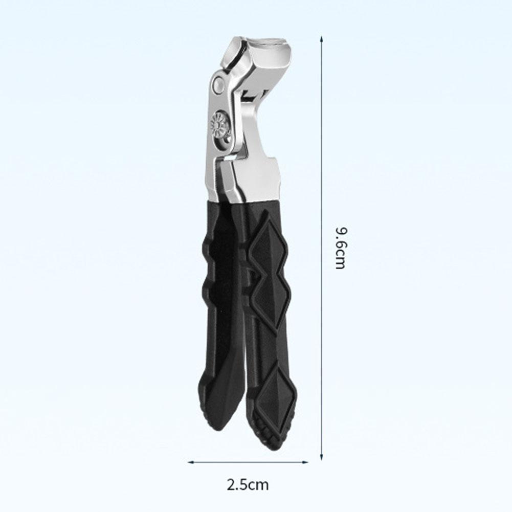 Professionele nagelknipper voor teennagel Vingernagelknipper met concaaf mes Roestvrijstalen nagelknipper voor dikke nagels Gereedschap