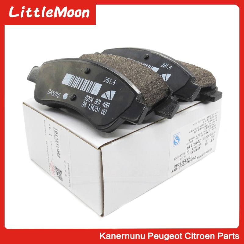 Original front brake pads Brake pads for Peugeot 206 Fukang 301 Elysee C2 207 C3XR
