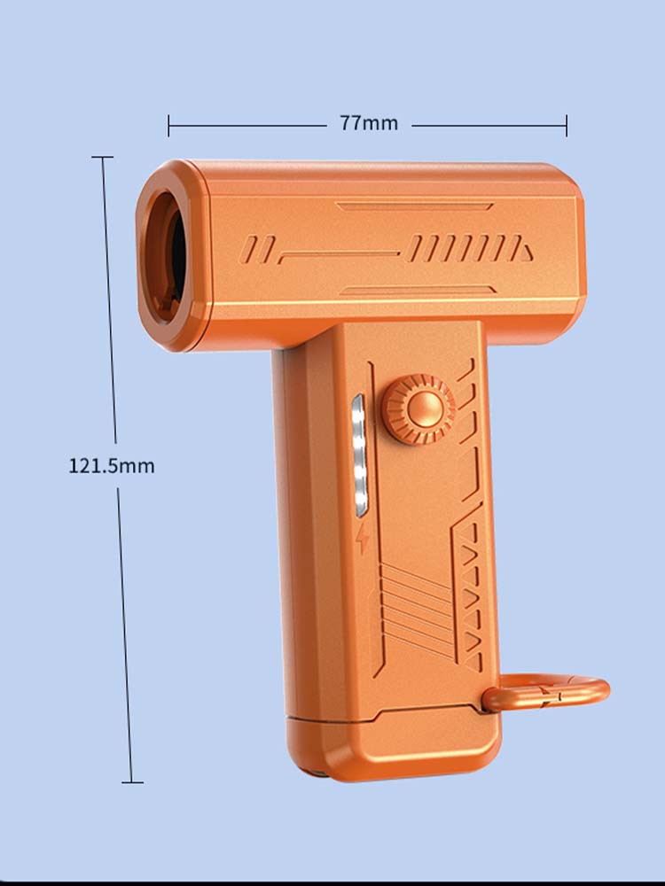 100000RPM Electric Air Blower with 2 Magnetic Nozzles Powerful Air Duster Car Dryer Brushless Motor Handheld Turbo Jet Fan