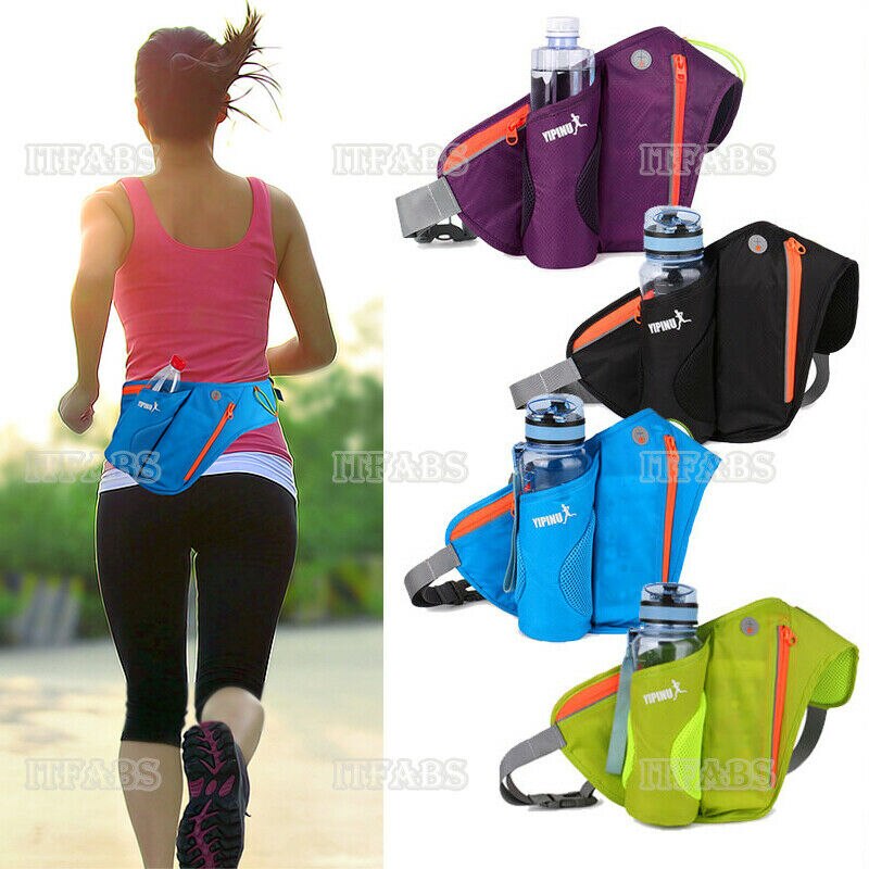 Wasserdicht Sport Runner Taille Tasche Für Frauen Einstellbar Gürtel Handtasche Damen Jogging Taille Taschen Tragbare Bauch Telefon Pack