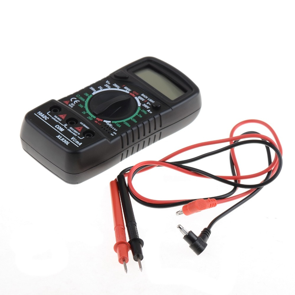 Digital Lcd Multimeter Voltmeter Ammeter Ac/dc/ohm Volt Tester Current Test Household Current Voltage Test Machine