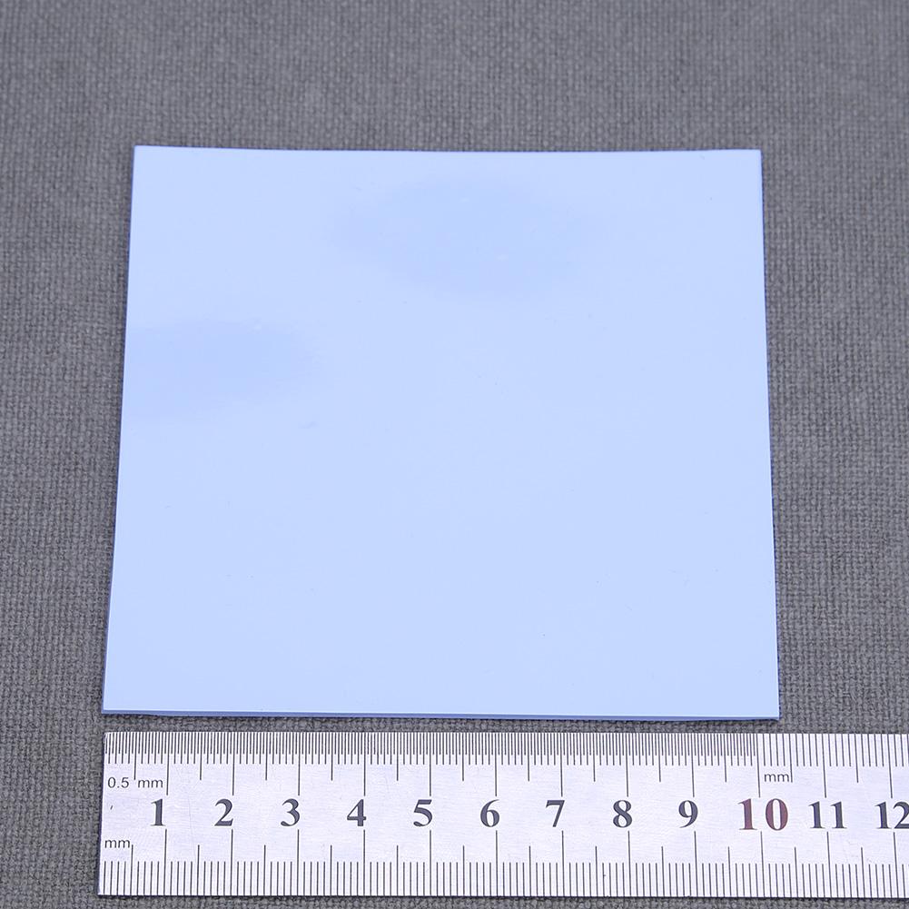 0.5/1mm 100 x 100mm silikon värmedyna ark dator pc cpu grafikchip kylfläns kylfläns kylning ledande värmedyna
