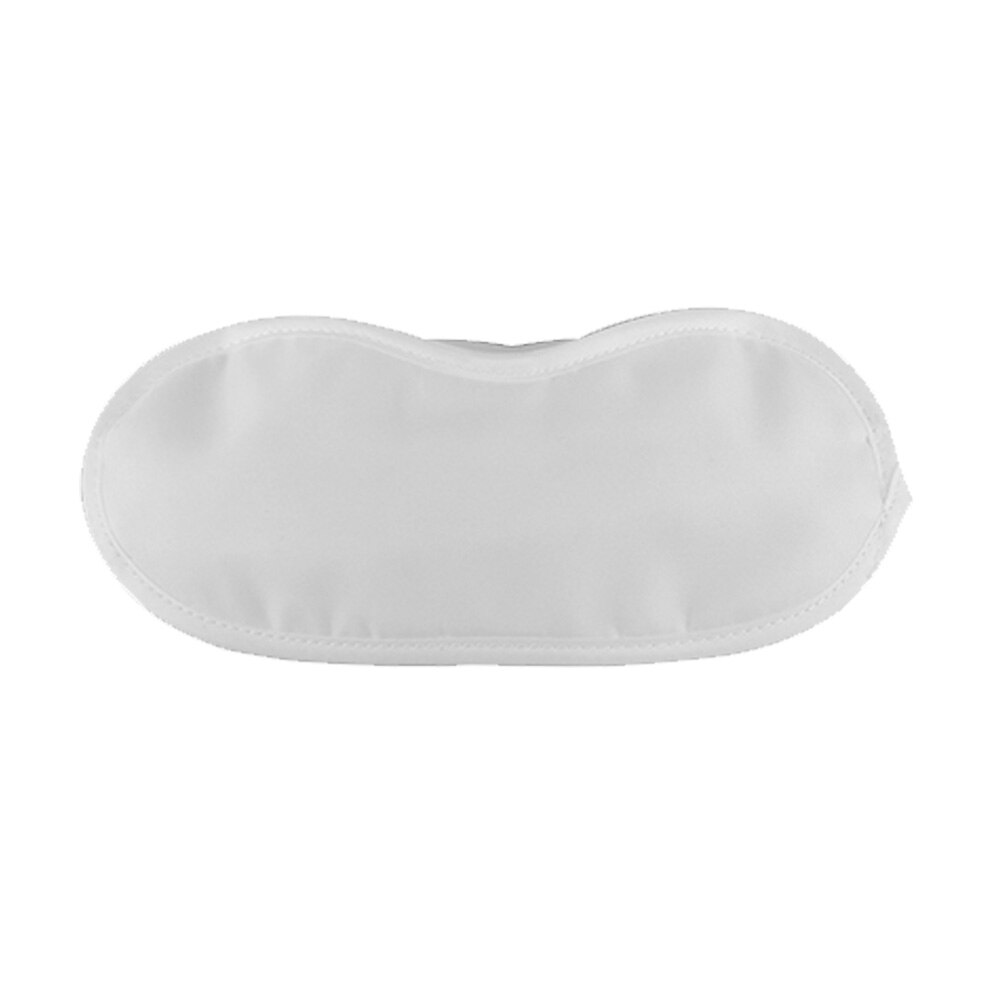 9 Kleuren Sleep Rest Slaapmiddel Eye Mask Eye Shade Cover Comfort Blinddoek Shield Patch Eyeshade: white