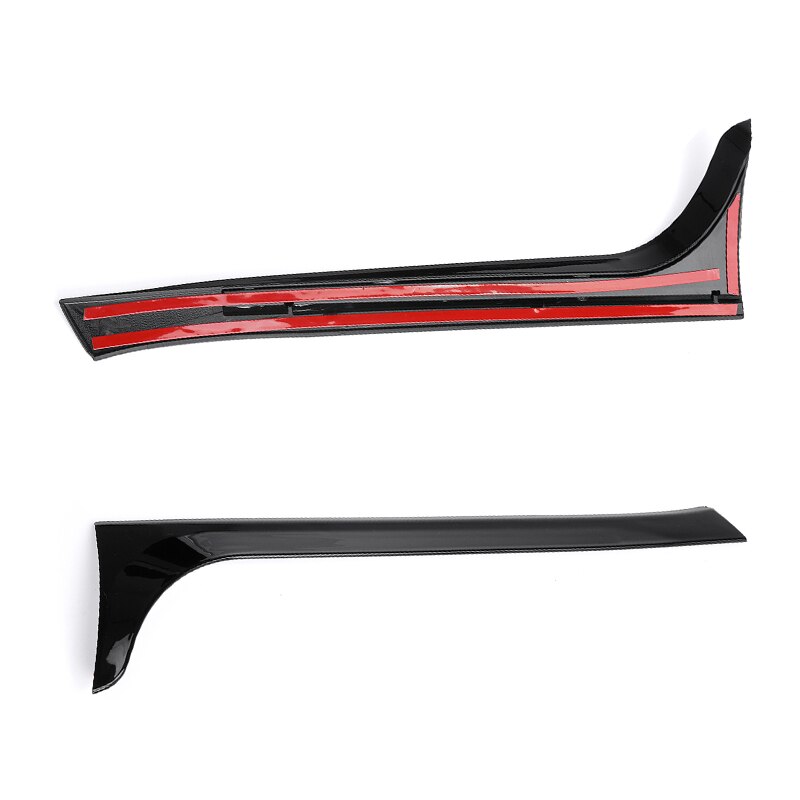 Pcs Spoilers Gloss Black Car Rear Window Side Spoiler Tail Spoiler For Volkswagen Golf Golf