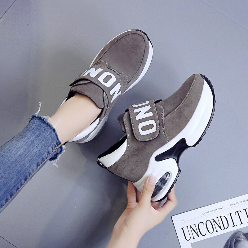 Kvinner plattform kiler høye hæler kjole ankel martin støvler damesko uformell varme snøstøvler botas kvinner botas pluss størrelse 35-40