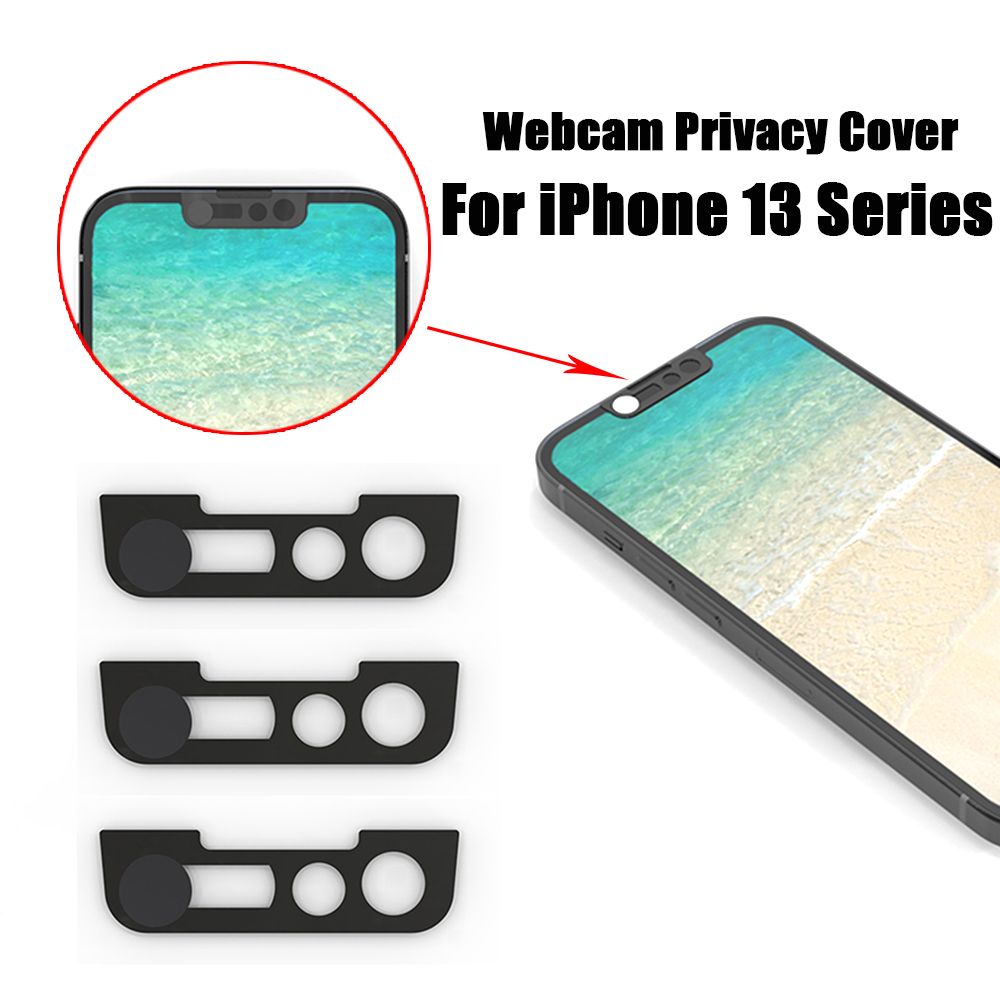 1/3Pcs Accessoires Antispy Metalen Webcam Cover Privacy Cap Front Camera Slider Lens Sticker Voor 13 Pro Max mini Privacy Slider