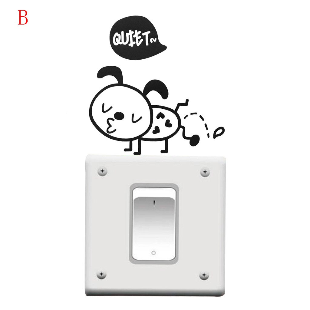 10pcs Room Window Wall Decorating Switch Vinyl Decal Sticker Decor Cartoon Adesivo De Parede: G